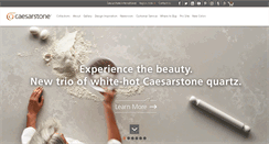 Desktop Screenshot of caesarstoneus.com