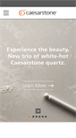 Mobile Screenshot of caesarstoneus.com
